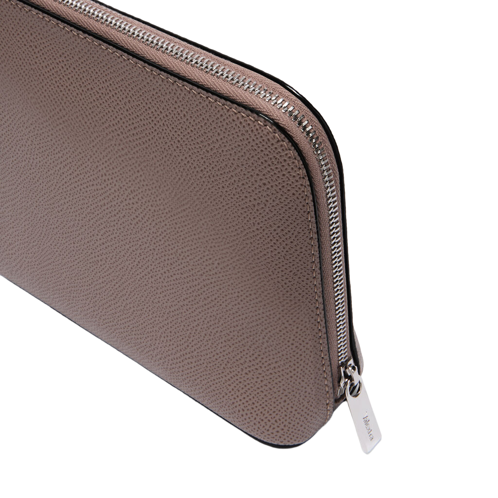 AURA BAGS Textured Zip Pouch for Women